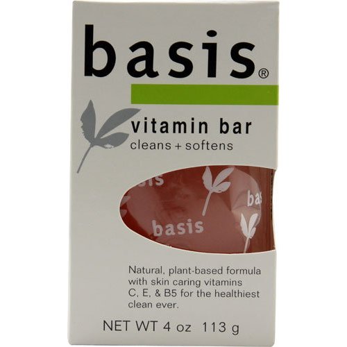Basis Vitamin Bar Soap -- 4 oz - 3PC