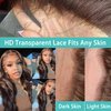 Jreitsere 24 Inch Chocolate Brown Lace Front Wigs Human Hair Body Wave #4 Colored 13x6 HD Lace Wig Lace Front Human Hair Pre Plucked with Baby Hair 180% Density