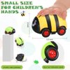 Skylety 6 Pieces Animals Pull Back Cars Friction Powered Push and Go Back and Forth Vehicles Car Toys Friction Powered Vehicle Playset Toys