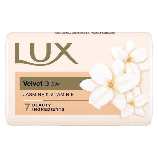 Lux Velvet Touch Jasmine & Almond Oil Soap Bar, 3x150g