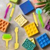 Play Dough Tools for Kids Ages 2-4 Playdough Tool Set with Molds Play Dough Set Roller for Play Dough Cookie Cutters Playdough Tool Kid Age 2-4 Play Dough Tools Set for Kids Ages 4-8 Modeling Clay