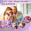 Lip Gloss Making Kit, JCOOS 41PCS Kids Lip Gloss for Girls lip Gloss Kit, Fun Diy Lip Gloss Making Kit Lip Gloss Making Supplies for Beginner, Lip Gloss Set Teen Girl Gifts Trendy Stuff Gifts for Kids