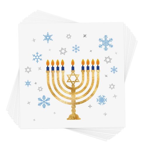 Flash Tattoos MENORAH Hanukkah decorations temporary tattoos | 10 individual kids tattoos | Hanukkah tattoo, Holiday tattoo, Holiday party favor, Metallic Silver and Gold Party Favor
