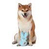 Peeps for Pets Bunny 6 Inch Blue Dress-Up Bunny Plush Dog Toy | Carrot Dog Chew Toy for All Dogs | Small Dog Toy Made from Soft Plush Fabric, multicolor