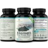 Premium Klamath Lake Blue Green Algae - More Powerful Than Spirulina and Chlorella Supplements | Pure Chlorophyll Rich SuperFood, Sourced from Organic Klamath Lake, 500mg, 60 Vegan Capsules