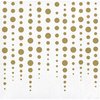 Creative Converting Sparkle and Shine Gold 50th Anniversary Beverage Napkins, 5"