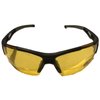 Incredible Bargains The Jackson Night Driving Bifocal Safety Glasses, Black/Yellow Lens + 1.50