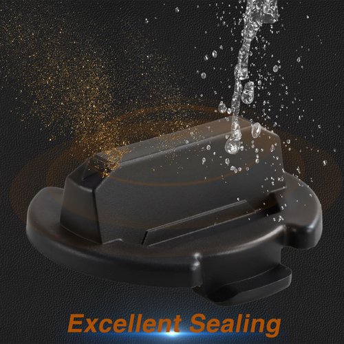 FUSCH 4 Pack Floor Drain Plugs Twist Drain Plugs Floor Plugs Trap Seals Compatible with Polaris RZR XP 1000 2014-2017/ RZR 900 2015-2017/ RZR 900 S 2015-2017/ RZR Turbo 2016-2017/ RZR 1000 S 2016-2017