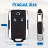 Key Fob Replacement Compatible with 2014-2020 Chevy Silverado GMC Sierra 1500 2500 3500 2500HD 3500HD | 2015-2021 GMC Canyon | 2015-2021 Chevrolet Colorado M3N32337100, Set of 1