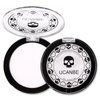 UCANBE White Pressed Setting Powder for Special Effects & Halloween Makeup, Translucent Matte Finishing Powder, Baking White Face Powder for Long Lasting Coverage, Portable Compact