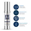 INSHABEAUTY Revitalizing Eye Cream with Hyaluronic Acid, Caffeine, Green Tea - Anti-Wrinkle, Dark Circles,beauty,Firming, Puffiness, Reduce Under Eye Bags, 1 fl oz
