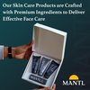 MANTL Skincare Set for All-Complete Face Products KitCleanse, Moisturize, Protect & Soothe Daily-Includes Face Wash, SPF, Moisturizer & Oil Blotting Sheets-Facial Combination, Anti-aging Skin Care Set