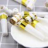 lasenersm 30 Pieces Party Blower Noisemakers Blowouts Whistles Party Squawkers Fringed Noise Maker Blowouts Noisemakers Funny Party Blowouts Blowers Musical Blowouts Party Horns Noisemakers, Golden