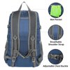 WATERFLY Lightweight Packable Hiking Backpack: Foldable Travel Daypack Ultralight Camping Day Pack for Woman Man