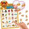 Thanksgiving Bingo Game 24 Players for Kids Die Cut Turkey Party Game Activities Holiday Party Favors