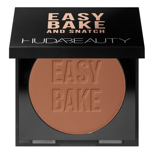 HUDA BEAUTY Easy Bake and Snatch Pressed Talc-Free Brightening and Setting Powder Coffee Cake