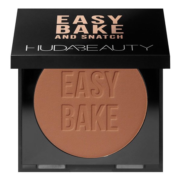 HUDA BEAUTY Easy Bake and Snatch Pressed Talc-Free Brightening and Setting Powder Coffee Cake