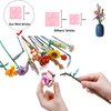 EasyAgo Mini Bricks Artificial Flower Bouquet Building Sets，DIY Simulation Plant Series Creative Toys,Birthday Gift for Adults Women Teens Kids 6+ Years Old （Moons and Flowers ）