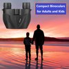 MaxUSee 10X25 Compact Binoculars for Adults and Kids, Easy Focus HD Vision Binoculars for Travel, Sightseeing, Bird Watching, Concerts and Sport Games