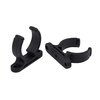 Seachoice Boat Hook Clips, Reinforced Nylon, Black, Pack of 2