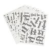 Talented Kitchen 170 Keto Kitchen Pantry Labels for Food Storage Containers, Removable Black Script on Clear Stickers for Organizing Ingredients (Water Resistant)