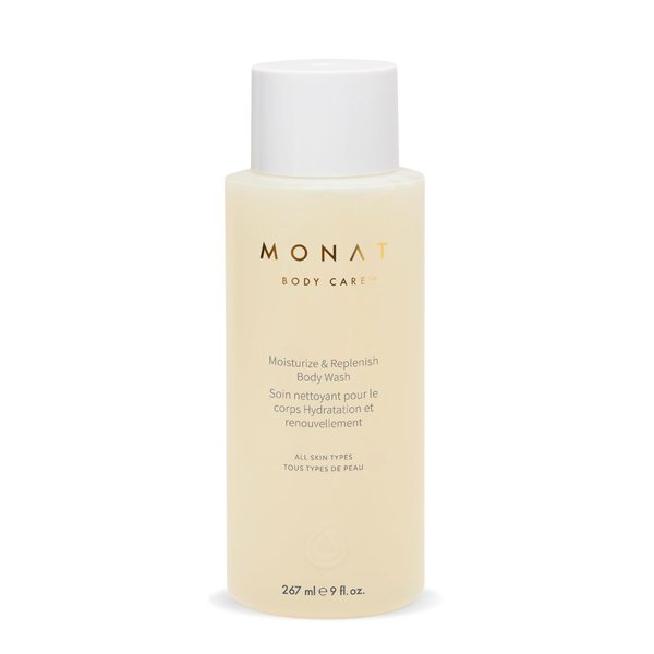 MONAT BODY CARE™ Moisturize & Replenish Body Wash – Hydrating Shower Gel – Nourishing Body Cleanser – Natural Botanical Body Wash – Skin Hydration Cleanser for Dryness – Spa Quality Body Wash