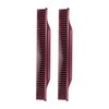 Allegro Combs #70 Wide Tooth Combs Defining Brush Comb 3-Row Wide Tooth For Curly Hair Comb For Women Curly Hair, Hair Stylists Hair Comb 2 Piece (Burgundy)