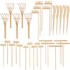 GNIEMCKIN 30 PCS DIY Sand Zen Garden Tools, Mini Zen Garden Rake Sets for Serenity and Spiritual Meditation, Tasteful and Elegant Zen Garden Accessories for Home Decor, and Father or Mother's Gift