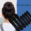 10 PCS Hair Bun Maker for Women Lazy Hair Curler Bun Clips Easy Magic Snap Roll Sponge Bun Donut Hair Maker for Women