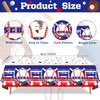 4 Packs Baseball Tablecloth Baseball Table Cover Baseball Plastic Tablecloth Sports Ball Table Cloth Baseball Party Decorations Sports Birthday Party Supplies Baseball Themed Party Decor 86 x 51 Inch