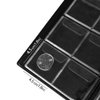 Coin Collection Album 60 Pockets - 4.5x4.5cm/1.8x1.8 inch Coin Holder Book Coin Storage Album Money Penny Pocket for Collectors Black CS0106BK