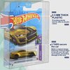 MALKO Hot Wheels & Matchbox Protector Display Case for Carded 1:64 Mainline Diecast Cars - 10 Pack | Assembly Required