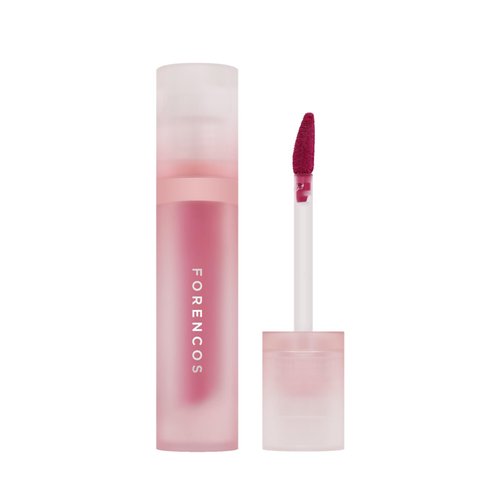 FORENCOS Bisou Velvet Lip Tint, Soft Easy Finger Smearing, High Pigmentation, Matte Finish, Non-S...