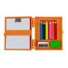 World's Smallest You Create Artist Drawing Kit. Miniature Creative Art Craft Set. Includes: 6 Color Pencils, Sharpener, Eraser, Pad, and Drawing Board/Easel.