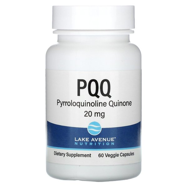 Lake Avenue PQQ, Pyrroloquinoline Quinone, 20 mg, 60 Veggie Capsules