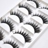 Healthlif Lashes Eyelashes 3D Lashes Wispy False Eyelashes Natural Eyelashes Mink Lashes Healthlif Lashes Cat eye lash (8035), Black
