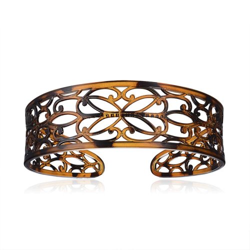 minihope headbands for women, fashion headbands for girls,Black brown, 2-Count.