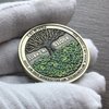 LZWIN Rooted in Christ Solid Christian Challenge Coin A Symbol of Faith and Strength in Lord Coin Collection