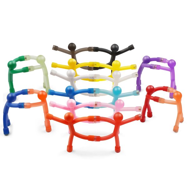 WUDIME 20 Pack Magnetic People Magnetic Men, Travel Toys Magnet Toys, Magnet Men Fun Magnets Refrigerator Magnets Fridge Magnets for Adults, Magnet People for Office Locker