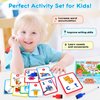 KMUYSL Learning Toys for 2 3 4 5 Years Olds Boys Girls, Short Vowel Spelling Flashcards, CVC Sight Words Handwriting Cards, Learn to Write Phonics Flash Cards, Presschool Educational Toy for Kids