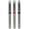 BAZIC York Asst. Color Jumbo Rollerball Pen w/ Grip (3/Pack)