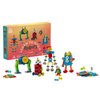 Plus Plus Learn to Build Set, 275 Mini Interlocking Building Blocks, Toy Construction Playset, 3D Puzzle Stem & Art Kit - Robots