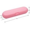 Plastic Electric Toothbrush Travel Case for Oral-B Pro Series, Pink
