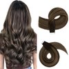 SEGO Tape In Hair Extensions Human Hair 20pcs 50g/pack Tape in Remy Human Hair Extensions Hair Extensions Straight Seamless For Women 14/16/18/20/22 Inches