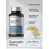 Horbäach Quercetin 1000mg Capsules | with 100mg Zinc | 100 Count | Non-GMO, Gluten Free Supplement | High Potency Formula