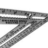 Swanson Tool Co 7 Inch Speed Square Pro with Pro Blue Book, Model S0100-A, Aluminum