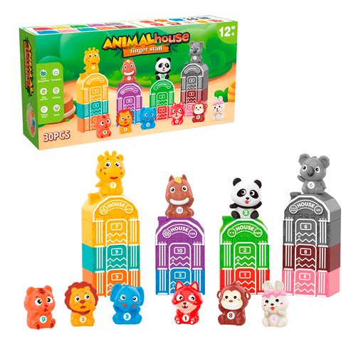 Toddler Learning Toys for 1 2 3 Years Old, 30 Pcs Farm Animals Toys Montessori Toys, Matching& Sorting Fine Motor Game,Educational Sensory Toys,Best Birthday Gift for Baby Boys Girls Age 12-18 Months
