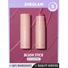 SHEGLAM Snatch N Cream Blush Stick Longlasting High Pigment Blush for Cheeks - Plum Wine