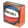 AND1 Xcelerate Rubber Basketball: Game Ready, Official Regulation Size 7 (29.5”) Streetball, Made for Indoor/Outdoor Basketball Games- Two Tone Collection (Red/White/Blue)