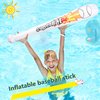 Sonarun 24 Pack Inflatable Baseball Bats Baseball bat inflates Bulk for Summer Pool Baseball Theme Birthday Party Favors
